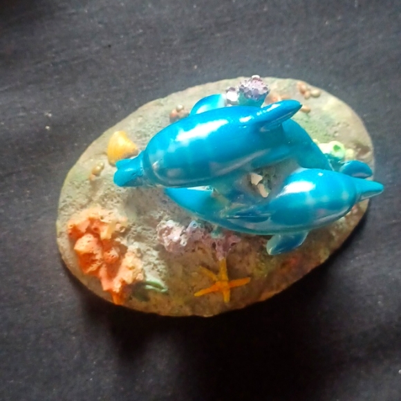 Glass dolphin figurines - Picture 6 of 9